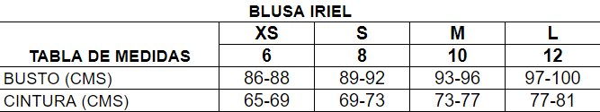 Blusa Iriel