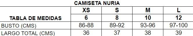 Camiseta Nuria