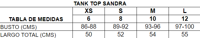 Tank top Sandra