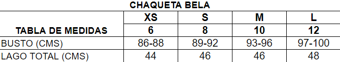Chaqueta Bela